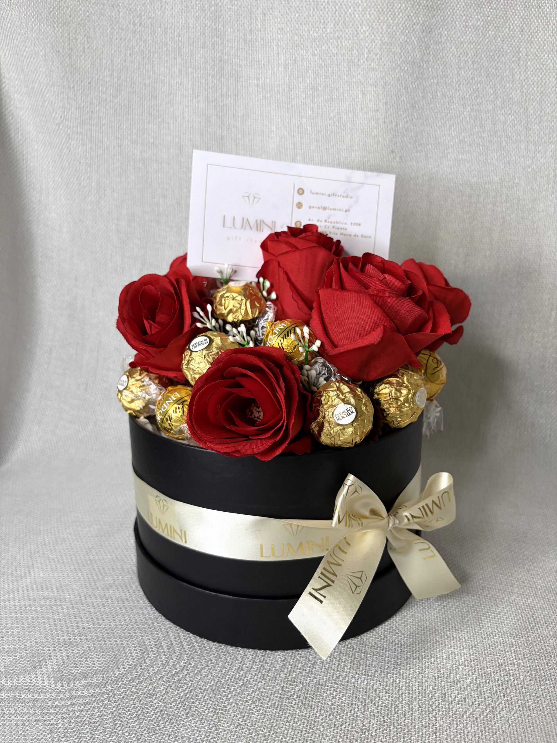 CAIXA FLOWERS DELIGHT REDONDA